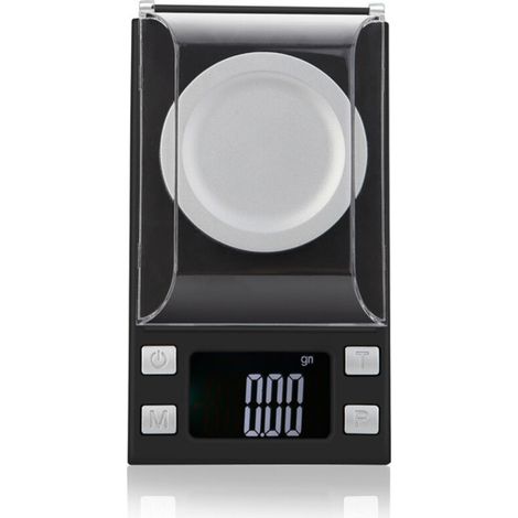 Balance de précision 0,001 g – Numérique – ABS noir – Cuisine