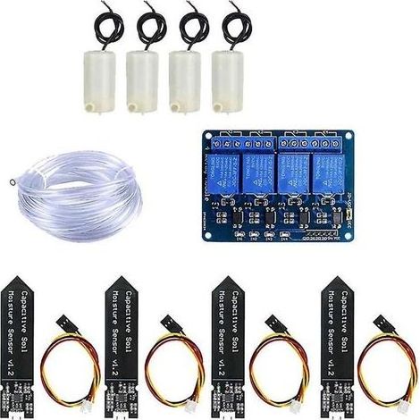 DBBEGK 4-Wege-Automatik-Bewässerungsset, DIY-Automatik-Bewässerungssystem (1/5)