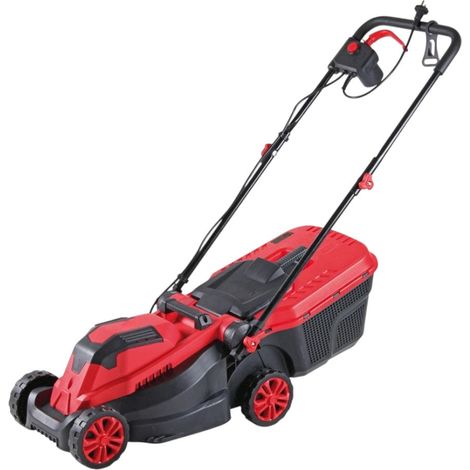 Rasaerba tosaerba elettrico 1400 Watt capacità di raccolta 30 lt.