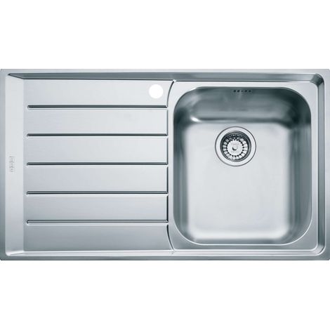 Franke Neptun - Fregadero de acero inoxidable NEX 611/7, 86x51 cm 101.0120.272 (1/3)
