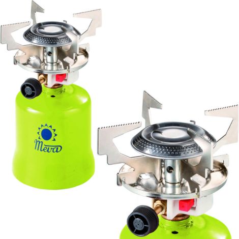 Gas-Campingkocher für Lochgaskartuschen FOCUS Piezozünder 1,4kW (1/3)