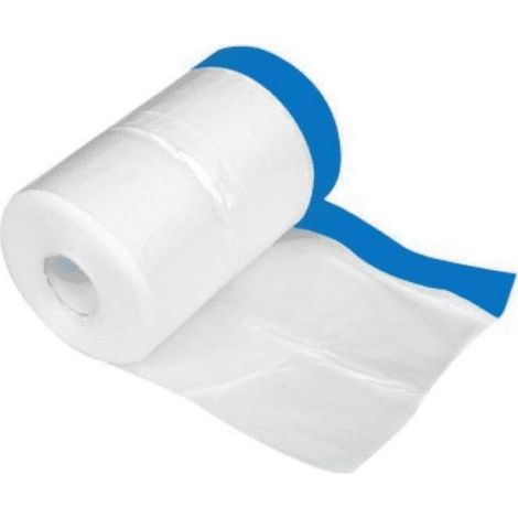 Ruban Masquage - Film Protection Peinture Adhesif Bleu 270 cm x 15 m