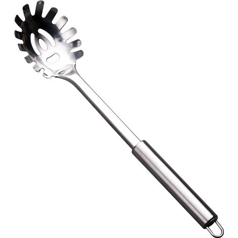 Pastalöffel, Pastagabel aus Edelstahl, hitzebeständig, spülmaschinenfest - Pastalöffel, Pastagabel aus Edelstahl, hitzebeständig, spülmaschinenfest (1/5)