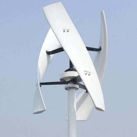 Eolienne verticale 800W 12V/24V/48V à aimant permanent, Générateur éolien avec lévitation magnétique (1/5)