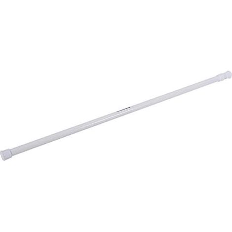Tringle À Rideau Télescopique - Métal - Sans Perçage - 40 À 70 Cm - Pour Cuisine Salle De Bain Armoire Fenêtre - 1 Pièce