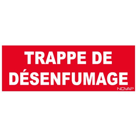 Panneau Trappe désenfumage - Rigide 330x120mm - 4140513
