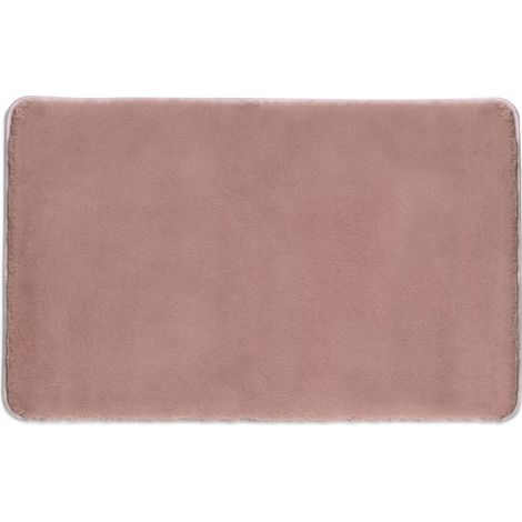 Tappeto Bagno Rosa 50X80 Cm Antiscivolo  Fresia