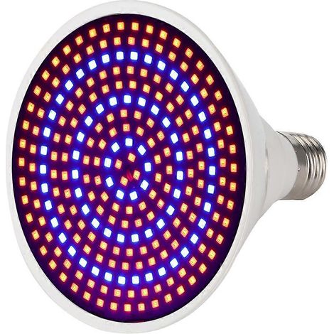 260 LED Pflanzenlampe mit einer Glühbirne für Blumen und Pflanzen, 85–265 V, E27-Fassung (1/5)