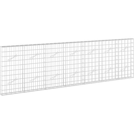 Gabion with 3.5 mm Wire and 10x10 cm Mesh 350x10x100 cm vidaXL