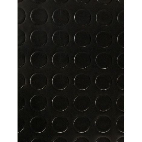 Suelo Vinílico PVC Circulos Negro  1x25 metros - (1/3)