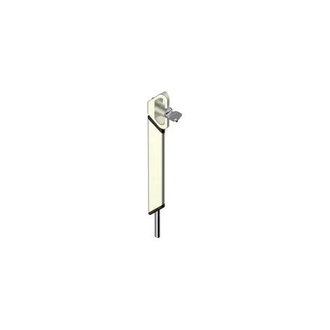Serratura a chiave da superficie 300 mm ALMA - Ral 9010 Bianco - 241-300-9010