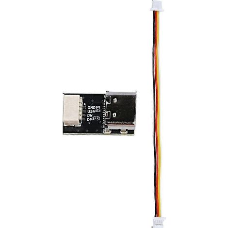 Câble adaptateur USB pour nacelle PTZ sans balais 2S : bande lumineuse LED programmable avec indicateur d'état, câble USB FPV (1/5)