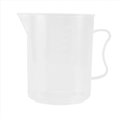 Transparenter 1000-ml-Messbecher mit Henkel (1/5)
