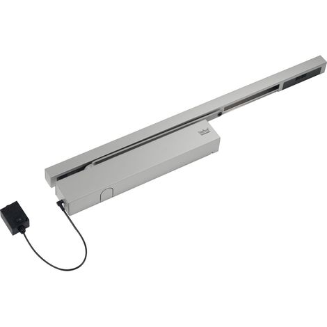 Türschließer TS99FLR-K mit Gleitschiene, Netzteil Bandseite, silber Zubehör dormakaba (1/5)