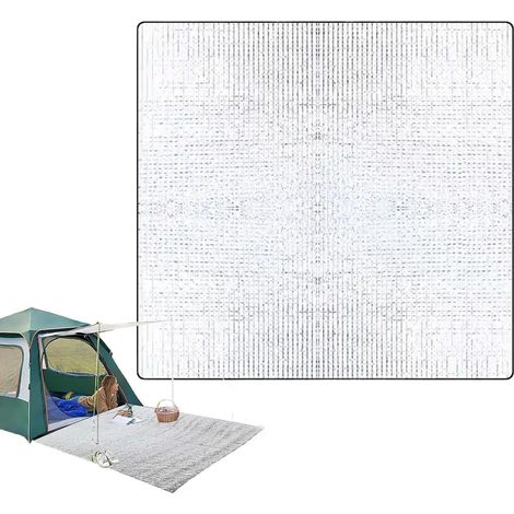 Matelas de camping, couverture isolante en mousse, double face, matelas en mousse, pour randonnées, balcon, vacances, piscine, voyages, pont, terrasse, extérieur, pique-nique, randonnée, (1/5)