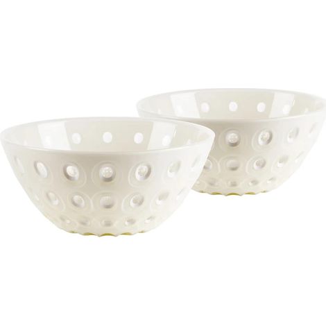 GUZZINI Set 2 Ciotoline Le Murrine in San D 12,5 Cm Perla, Bianco, Perla (1/4)
