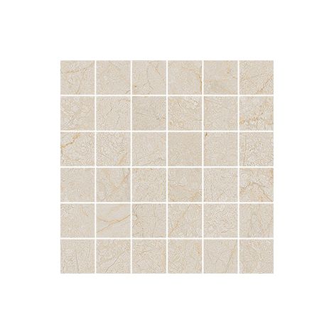 Aelle - Mosaique sol / mur effet terrazzo beige 30x30 cm CREAM R DUNE (vendu à l'unité)