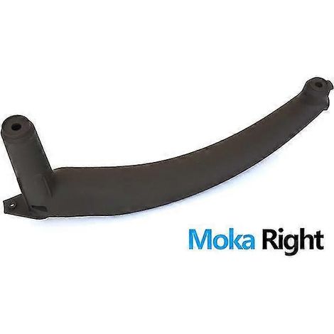 Poignée de porte intérieure passager neuve et améliorée pour BMW X5 X6 E70 E71 2007-2013 - 1 pièce, côté droit, MOKA (1/5)