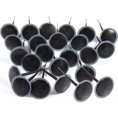 Lot de 24 bouchons de réparation de crevaison 4,5 mm – Caoutchouc durable pour pneus tubeless – Réparation rapide auto, moto, camion - 24pcs (1/5)