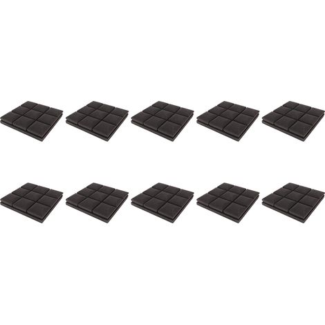 10 Panneaux Acoustiques Mousse Studio Insonorisante Coins Haute Absorption Isolation Phonique (1/5)