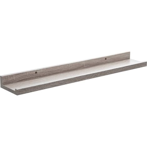 Estantería de pared Fixy 58cm efecto roble natural (1/3)