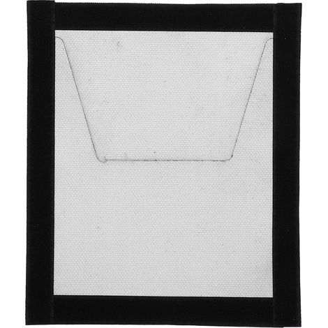 Anneau anti-brûlure ignifuge et résistant à la chaleur pour cheminée de tente, avec rabat anti-pluie, pour tentes de camping, 9 x 7,9 pouces (1/5)