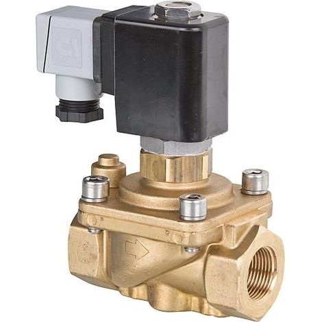 Electrovanne 2/2 voies a servocommande forcee.Type D 4324 1002 702 230V 50Hz Pression 0-16 bar 3/4"