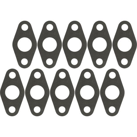 Turboladerdichtung T3/T4, 10 Stück, Ölrücklaufdichtung, hochfestes Dichtungspapier, hervorragende Abdichtung, Ablassschraubendichtung (1/5)