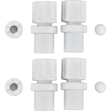 2 Ensembles de Raccord d'Entrée à Clapet Anti-Retour pour Accessoires de Nettoyage de Piscine HAYWARD CL200 CL220 (1/5)