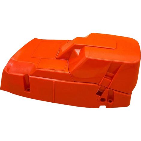 Convient aux tronçonneuses Husqvarna 372, couvercle de bloc-cylindres, couvercle de filtre à air, couvercle de protection du moteur, couvercle d'admission. (1/4)