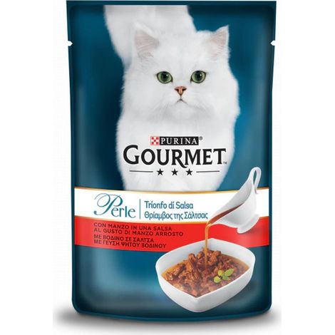 Gourmet Perle Trionfo di Salsa busta 85gr Manzo