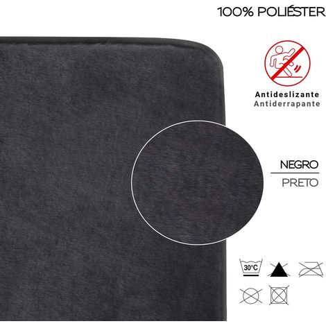 GEDY 96FY4060149 FUZZY Alfombra Negro - ref: 96FY4060149