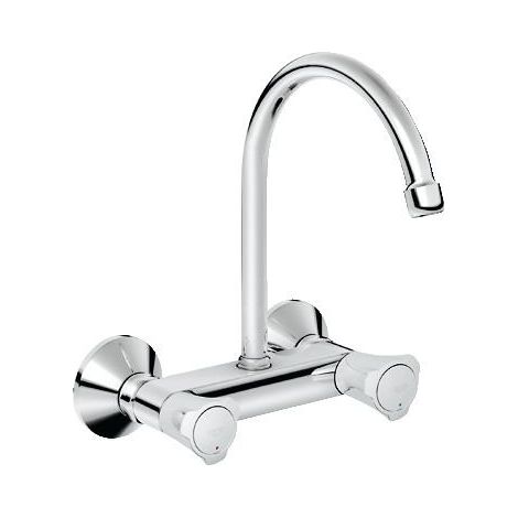 Grohe Costa mezclador bimando para fregadero, proyección 182mm,