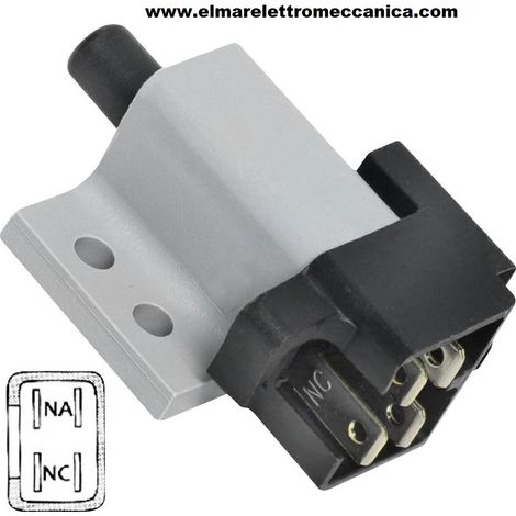 Interruttore di sicurezza MTD NOMA, quadripolare a doppia funzione. Contatto NA e NC 330201
