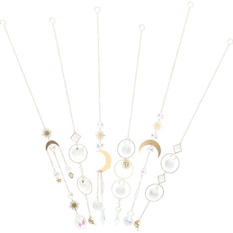 Stück Pack Hängender Kristall Suncatcher Aus Kristall Und