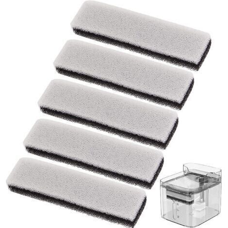 Pet Water Fountain Filter Compatible with NPET WF020 Water Fountain by Poweka Cat Dog Water Fountain Replacement Filters (1/5)