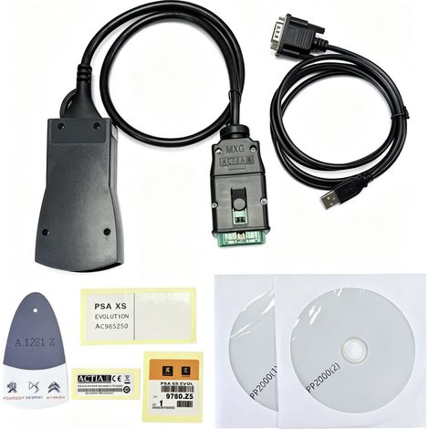 Valise Diagnostic PP2000 Lexia3 Diagbox Compatible Peugeot Citroën OBD2 Scanner Outil de Dépannage Auto Complet -Alovez-WCY (1/4)