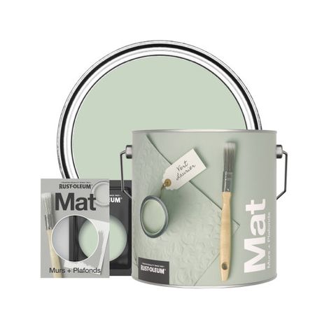 Peinture Murale Lessivable - Vert Laurier (1/3)