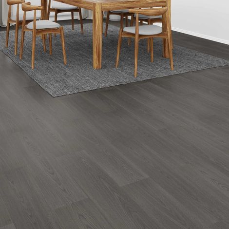 Teenpull – Laminatboden 15 pcs Warmer Grau 101 x 20 x 0,8 cm Holzwerkstoff (1/5)