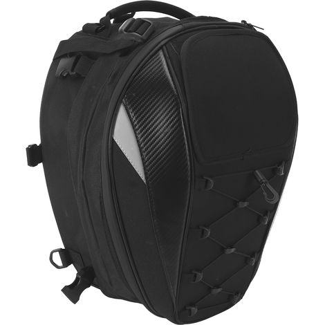 Sacoche Arrière Moto Grande Capacité Sac à Dos Pilote Imperméable Respirant Universel (1/5)