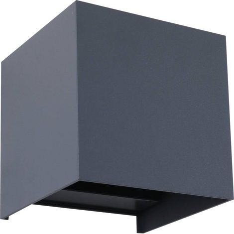 Smarta hem vägglampa utomhus "Dara" aus syntetmaterial von Lindby