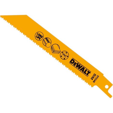 Dewalt DT2348-QZ Lama Sega Diritta BIM 152mm 5 PZ Plastica