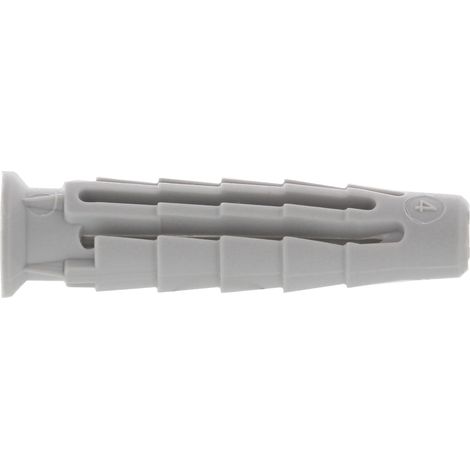 Cheville nylon légère PRO6 sans vis 6 x 30 - boîte de 100 - SPIT