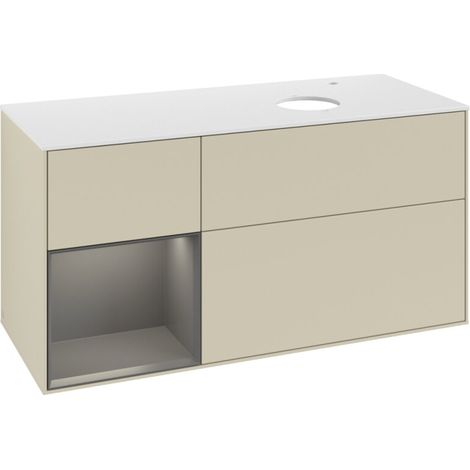 Villeroy & Boch F921GKHJ Meuble sous-lavabo Finion F92