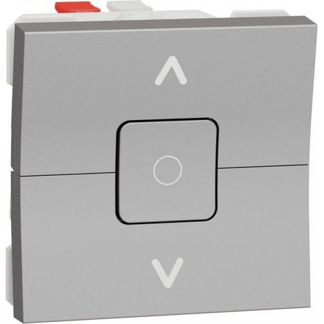 Interruptor de persianas aluminio SCHNEIDER NU320830