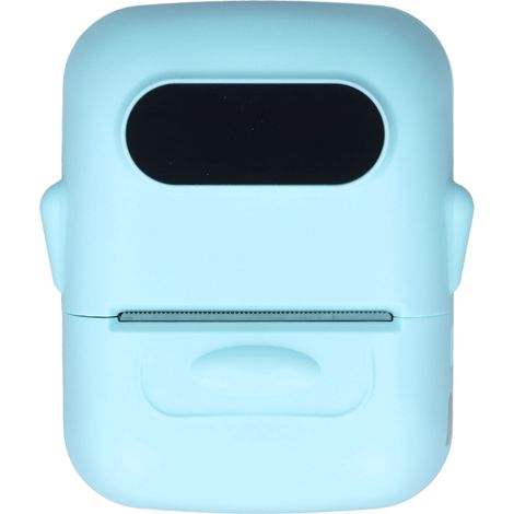 Imprimante étiquettes thermique Bluetooth portable mlarche 203dpi pour vêtements artisanat bleue (1/5)