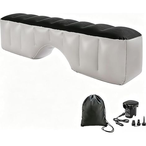 Matelas de voiture pour banquette arrière, 130 x 29 x 37 cm, matelas de voiture avec pompe à air, matelas de couchage voiture pour SUV, voyage, camping (1/5)