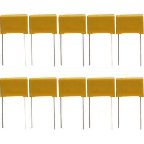 10 Pcs AC 275V 0.22uF Film polypropylene condensateurs securite MPX (1/5)