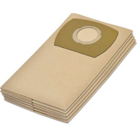 Sacs Pour Aspirateur Industriel - Papier - Compatible Avec Aspirateur VC2010L - 5 Pièces