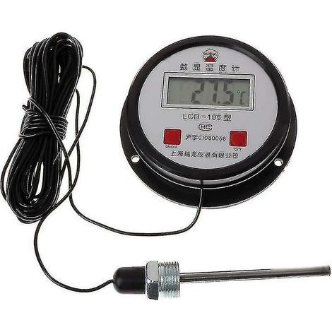 High Temperature Industrial Digital Thermometer With 10m Probe (1/5)